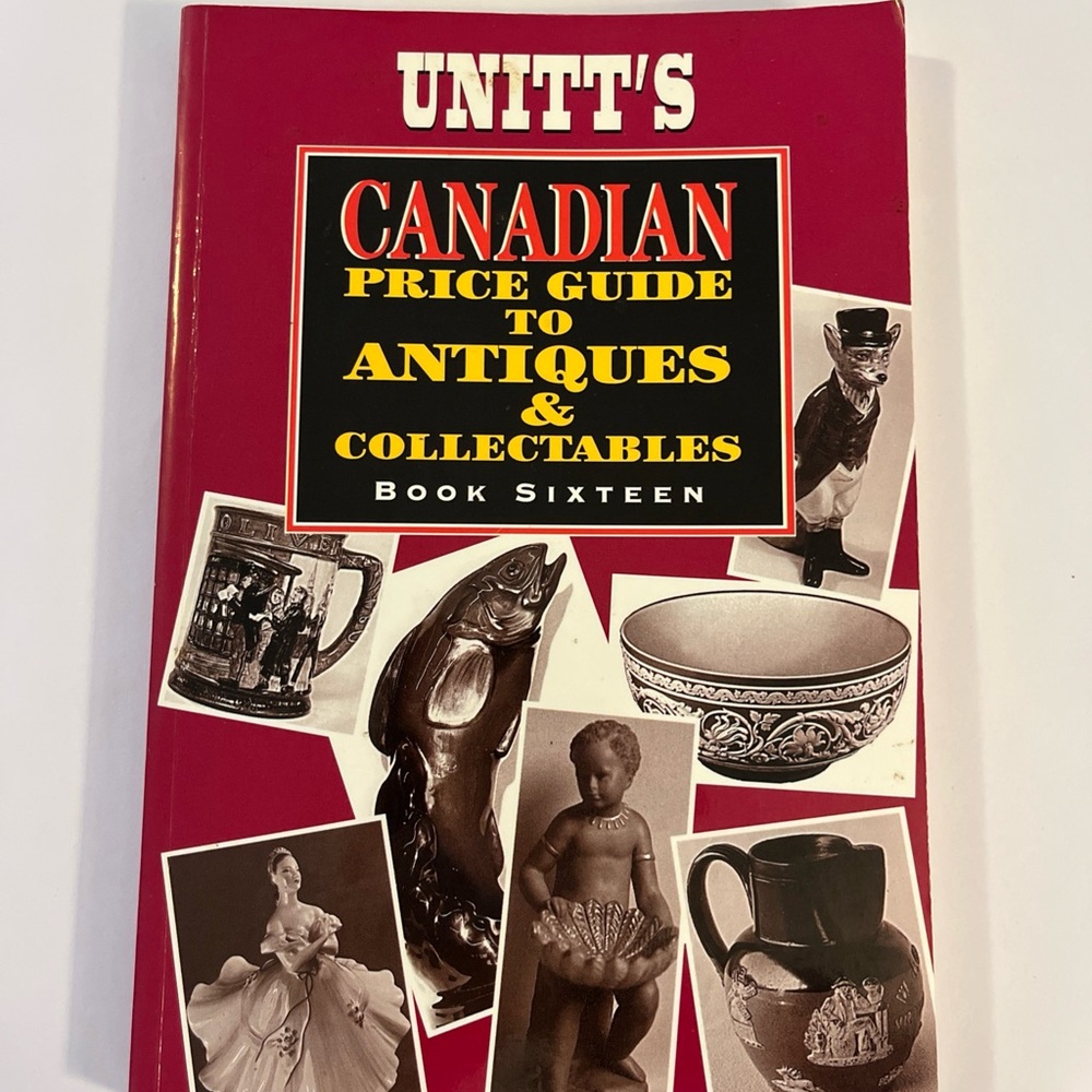 5/$25 Unitt’s Canadian Price Guide to Antiques & Collectables Book